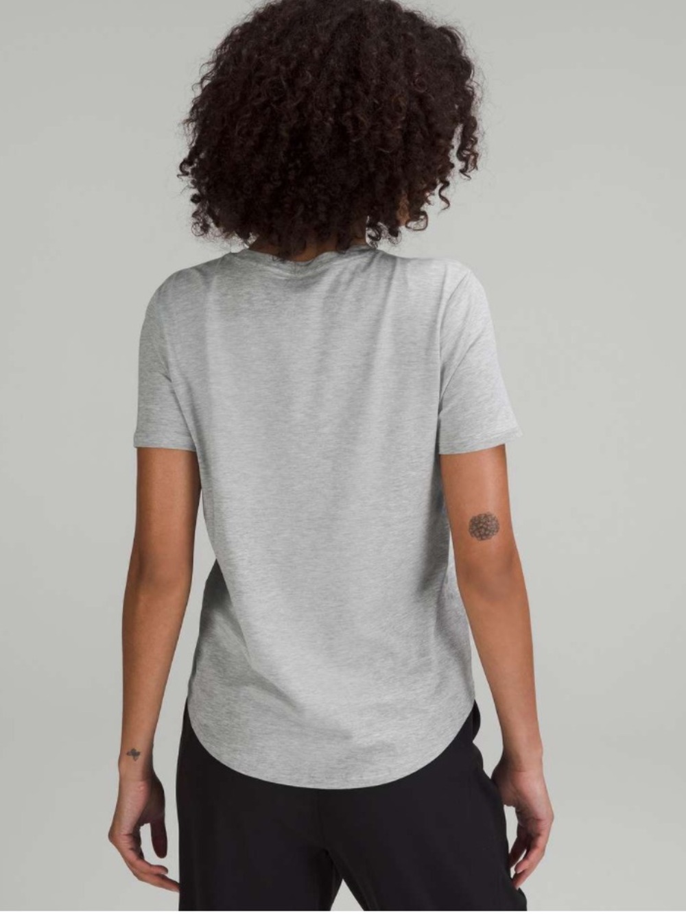 lululemon Love Crewneck in Heathered Core Light Grey Size 4 - Picture 2 of 3